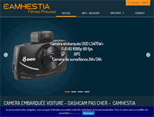 Tablet Screenshot of camhestia.com